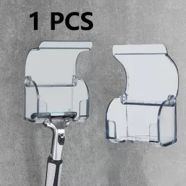   Suport de ras autocolant, impermeabil pentru peretele dușului Transparent