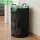 Coș de reciclare extra mare 115 l pentru acasă, negru, XL
