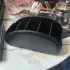Suport telecomandă PU cu 5 compartimente – organizator tavă telecomandă pentru TV Negru