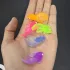 Joc cu peștișori de aur din plastic, 18 bucăți, culori aleatorii