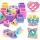 Set de 40 cuburi magnetice, joc educativ STEM pentru copii, culori/stiluri aleatorii