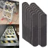 16 benzi antiderapante pentru trepte exterioare, 4 × 33 cm, pentru scări interioare/exterioare și bărci Negru și galben