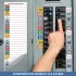 Set etichete autocolante pentru comutator, inscripționabile manual pentru panou electric, cutie de distribuție și capac electric - D11