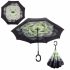 Umbrelă inversă cu model