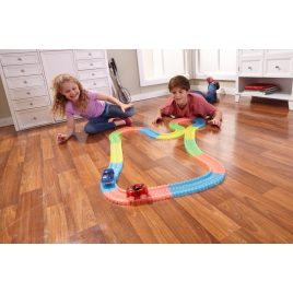 Set de joacă autostradă cu mașină iluminată