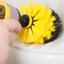 Set perii de frecat pentru bormașină