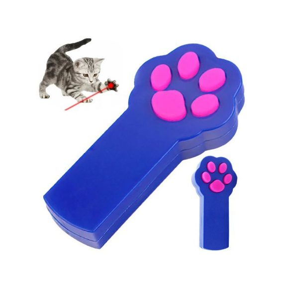 Jucărie laser pentru pisici, pointer luminos în formă de potcoavă - Pentru distracția animalului tău de companie.