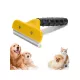 Perie de tuns blana pentru animale 10cm - câine, pisică, cal - perie de blană, trimmer, animale de companie, tuns blană