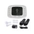 Stimulator muscular electric - aparat EMS/TENS, stimulare electrică, antrenament muscular, tonifiere musculară