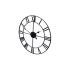 Ceas de perete vintage retro loft 3D Roma 50cm