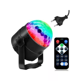   Sferă disco cu efecte LED RGB - Efecte luminoase de petrecere, lampă disco, proiector party