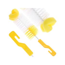   Burete pentru curățat sticle cu perie - Instrument de curățare pentru bucătărie și gospodărie - Curățare sticlă