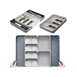   Organizator tacâmuri pentru sertar - soluție practică pentru organizarea ustensilelor de bucătărie.