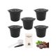 5 capsule de cafea Nespresso reutilizabile - soluție ecologică și economică.