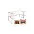 Depozitare organizator dulap bucatarie - raft practic organizator bucatarie