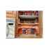 Depozitare organizator dulap bucatarie - raft practic organizator bucatarie