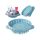 Raft rotativ pentru baie organizator bucătărie