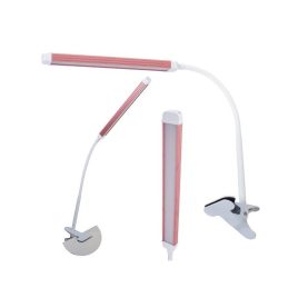 Lampa de birou fără abajur cu pensetă pentru machiaj