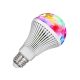Bec LED rotativ colorat E27 glob disco