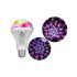 Bec LED rotativ colorat E27 glob disco