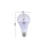 Bec LED rotativ colorat E27 glob disco