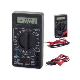   Multimetru digital cu afișaj LCD - tester, voltmetru, ampermetru, ohmmetru
