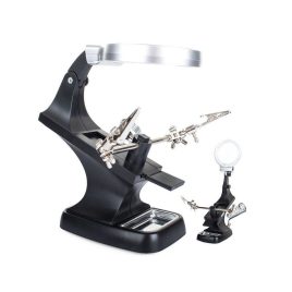   Lupă LED pentru Fotografie cu 10 LED-uri și Mărire 3x, 4.5x