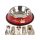 Tavă antiderapantă pentru câini din metal 150ml