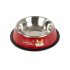 Tavă antiderapantă pentru câini din metal 150ml