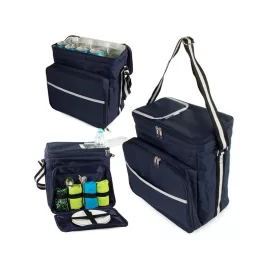   Rucsac de picnic izolat termic, pentru cumpărături - Geantă frigorifică de picnic - Geantă de picnic izolată termic - Geantă frigorifică pentru cumpărături