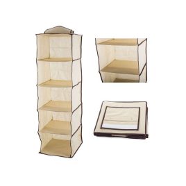 Organizator haine cu 5 rafturi suspendate 100cm