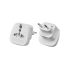 Adaptor priză UK pentru Anglia - convertor priză - pentru călătorii, uz casnic - culoare albă
