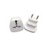 Adaptor priză UK pentru Anglia - convertor priză - pentru călătorii, uz casnic - culoare albă
