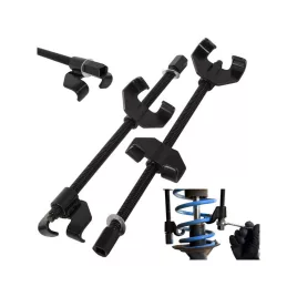   Clește pentru arcuri 380mm, set 2 bucăți: extractor, unelte pentru arcuri, îndepărtare, tensionare și întreținere arcuri.
