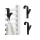 Set cârlige pentru radiator și prosoape - 2 bucăți - set cârlige baie