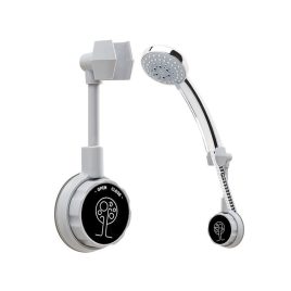   Set de duș cu suport cu ventuză - accesoriu pentru baie - suport pentru cap de duș - practică pentru baie - confortul dușului