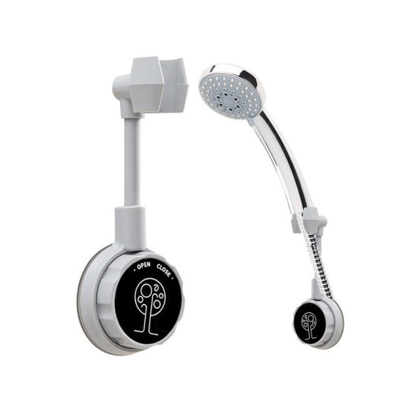 Set de duș cu suport cu ventuză - accesoriu pentru baie - suport pentru cap de duș - practică pentru baie - confortul dușului