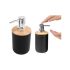 Set baie 6 în 1 toaletă mâner coș negru set