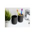 Set baie 6 în 1 toaletă mâner coș negru set