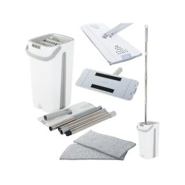   Găleată cu centrifugă cu două compartimente și sistem de mop plat