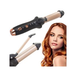   Placă de îndreptat și ondulat părul cu powerbank și încărcare USB