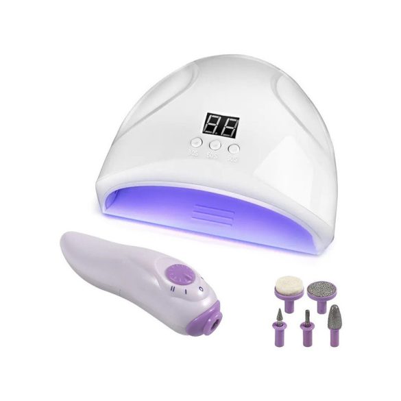 Set de lămpi mixte 12 LED UV 12W freză