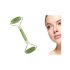 Masajator facial cu rola de jad verde - îngrijire naturală a pielii și relaxare - masajator cu rola de jad - îngrijire facială - îngrijire a pielii