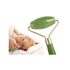 Masajator facial cu rola de jad verde - îngrijire naturală a pielii și relaxare - masajator cu rola de jad - îngrijire facială - îngrijire a pielii
