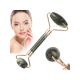 Rolex din jad pentru masaj facial - fermitate, anti-riduri, îngrijire facială, frumusețe, piatră naturală, instrument de masaj.