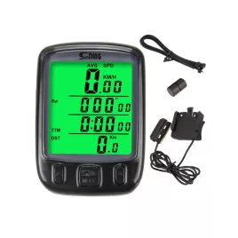 Contor bicicletă rezistent la apă cu vitezometru LCD