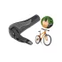 Mânere din cauciuc pentru bicicletă, cu coarne - accesoriu bicicletă - mâner ghidon bicicletă - mânere cu coarne pentru bicicletă