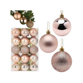   Globuri de Crăciun 30 bucăți auriu sclipitor mat - Decorațiuni de Crăciun, ornamente aurii