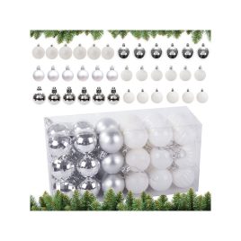 Set 36 decorațiuni brad de Crăciun 3cm diverse.