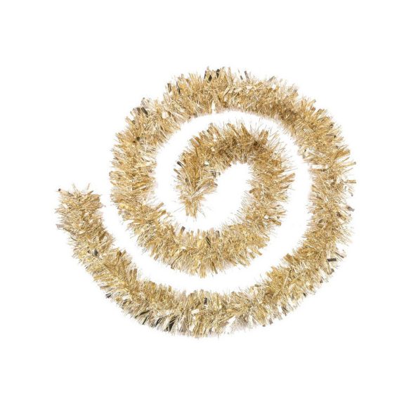 Lanț de Crăciun auriu 2m